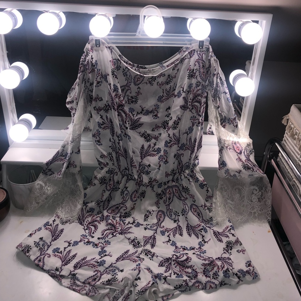 NEVER WORN (NWOT) Off the Shoulder Romper